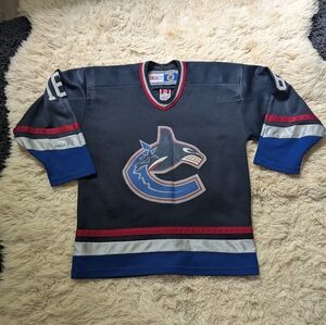 CCM Linden Official Licensed Vancouver Canucks Jersey (Youth 2-14 Years)